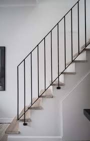 30 Best Ideas Iron Stairs Railing Ideas Simple Metal Stair Railing Modern Stairs Stair Railing Design