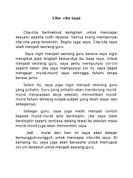 Semoga artikel ini dapat bermanfaat. Cita Cita Saya