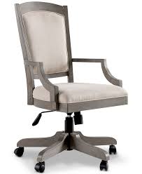 An adorable arm chair that will splash your room with living. Furniture Sloane Home Office Upholstered Desk Chair Reviews Furniture Macy S