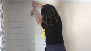 It has become increasingly popular for use in interior wall designs, because it is a very versatile. Tips Tricks And Sources For Temporary Wallpaper Faux Shiplap Wall Tutorial Youtube