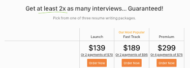 a resume writing service cost