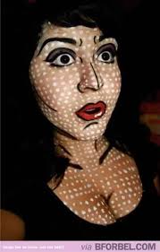 Comic costume I LOVE this. I actually thought it was a comic pic of  someone. pretty cool!