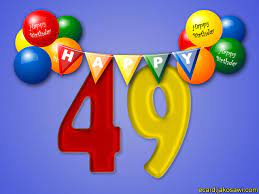 Jakosawi E Cards 49 Year Balloon 1201