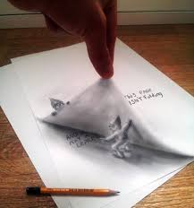 Draw a rose with pencils in simple steps draw a beautiful rose step by step learn to draw pencil drawing 3d drawing how to draw 3d drawings. 33 Of The Best 3d Pencil Drawings Bored Panda