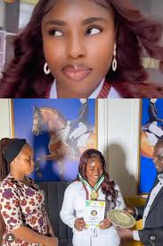 Mr Ibu daughter Jasmine Okafor just received her first award in  humanitarian works and services. She has been helping homeless persons