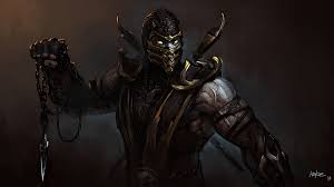 Mortal kombat kitana wallpaper (64+ images) / 1080 x 1920 jpeg 352 кб. Wallpaper Mortal Kombat Man Scorpion Fantasy Games Masks 1920x1080