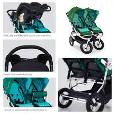 Bumbleride Indie Twin Double Stroller In Green Papaya 730 Parent Pack 25 Snack Pack 50 Accomodate Bumbleride Indie Twin Baby Car Seats Bumbleride