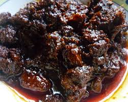 Cara penyediaan resepi daging dendeng : Daging Masak Kicap Berempah Tengah Resepi Orang Kampung Facebook