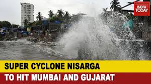 Airport operator mial on tuesday said it has taken various measures to safeguard passengers and the aircraft at the aerodrome in the wake of. Cyclone Nisarga Deep Depression In Arabian Sea Intensifies Into Cyclonic Storm Red Alert In Mumbai Youtube