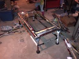 Hockey Stick Table With Glass Top Hockey Stick Coffee Table Pallet Coffee Table