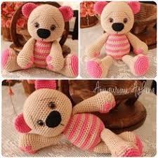 Amigurumi Sevimli Ayicik Amigurumi Bear Crochet Bunny Crochet Teddy Bear Crochet Teddy