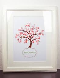 Wedding Tree Hochzeits Gastebuch Karte Hochzeit Hochzeitskarten Ideen Baum Hochzeit