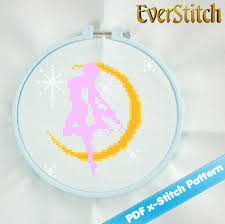 Sailor moon pattern grid size: Sailor Moon Transformation Cross Stitch Pattern By Everstitch On Deviantart