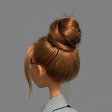 Artstation Honeylemon S Bun Alex Alvarado Zbrush Hair How To Draw Hair Hair Reference
