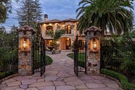 Three Level European Villa In Silicon Valley Luxury Homes Exterior House Exterior Luxury Homes Dream Houses