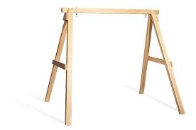 Shop our best selection of porch swing frames to reflect your style and inspire your outdoor space. Leisure Lawns Pine Wood A Frame Swing Stand From Dutchcrafters Amish
