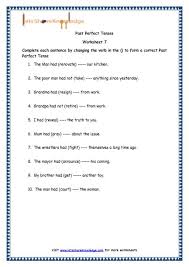 Grade 4 English Resources Printable Worksheets Topic Past Perfect Tenses Lets Share Knowledge In 2020 Printable Worksheets Perfect Tense English Resources