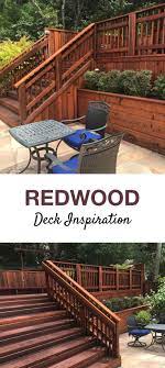 Redwood Deck Inspiration Redwood Decking Backyard Design Backyard Patio