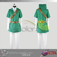 The Legend of Zelda: Ocarina of Time Link Cosplay Costume 