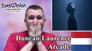 We were always a losing game. Duncan Laurence Arcade The Netherlands Eurovision 2019 Reaction Video Youtube