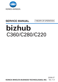 Or the machines operating system firmware thinks it is one when it is the other, which requires the tech to download from a secure konica minolta web. Konica Minolta Bizhub C360 Service Manual Pdf Download Manualslib