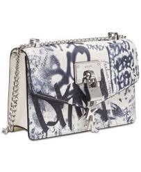 Dkny Elissa Graffiti Logo Leather Shoulder Bag Created For Macy S Reviews Handbags Accessories Macy S Leather Shoulder Bag Graffiti Logo Shoulder Bag