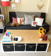 It provides a combination of modern and classic elements. 10 Easy And Cute Diy Coffee Tables From Ikea Items Shelterness