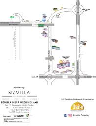 Peta kad kahwin atau lokasi majlis; Contoh Peta Kad Kahwin Berbagai Bekalan Rumah