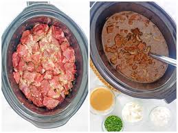 Try it and you'll taste the difference. Crock Pot Beef Stroganoff The Daring Gourmet