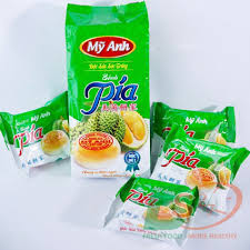 Bánh pía mỹ anh nổi tiếng thơm ngon. Banh Pia Xanh Má»¹ Anh