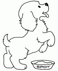Download this baby elephant coloring page vector illustration now. Free Dog Coloring Pages For Kids Coloring Home