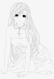 Check out our vampire adult coloring pages selection for the very best in unique or custom, handmade pieces from our shops. Innovative Rosario Vampire Coloring Pages Line Art 900x1395 Png Download Pngkit