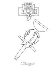 Select from 35970 printable coloring pages of cartoons, animals, nature, bible and many more. Clinger Fortnite Coloring Page Free Printable Coloring Pages For Kids