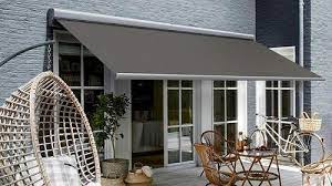 Retractable Residential Deck Patio Porch Motorized Awning Amenagement Terrasse Pergola Couverte Auvent De Patio