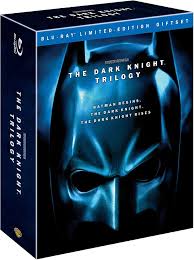 Amazon.com: The Dark Knight Trilogy (Batman Begins / The Dark Knight / The  Dark Knight Rises) [Blu-ray] : Christian Bale, Michael Caine, Gary Oldman,  Morgan Freeman, Katie Holmes, Maggie Gyllenhaal, Anne Hathaway,