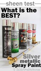 Inmyownstyle Com Metallic Spray Paint Silver Spray Paint Metallic Paint