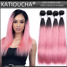 Manic panic hair bleach for bleaching hair at home or in the salon. 100 Remy Human Hair Extensions 8a Weft Weave Bundle T1b Pink Ombre Straight 100g
