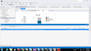 How To Display Total On Top Of Stacked Chart In Ssrs Report Part