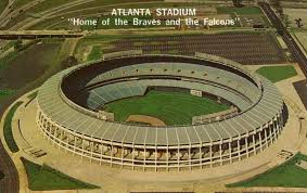 Fulton County Stadium Atlanta Ga Former Home Of The