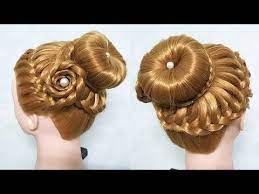 Classic Donut Bun Dance Hairstyles Simple Juda Hairstyle For Special Occasion Youtube Special Occasion Hairstyles Dance Hairstyles Hair Styles