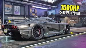Need For Speed Heat Gameplay 1500hp Koenigsegg Regera Customization Max Build 400 Youtube