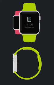 The New Apple Watch Flat Design Mockup Free Download Design Mockup Free Free Apple Watch Mockup Free Download