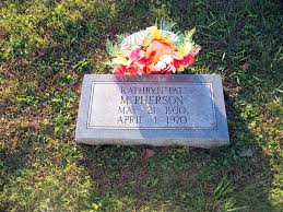 Kathryn Patricia “Pat” Griggs McPherson (1928-1970)