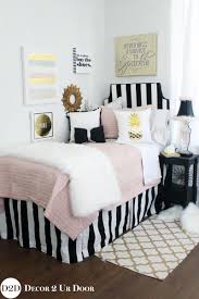 Blush Black Gold Fur Designer Apartment Bedding Set Dormitorios Camas Individuales Decoracion De Habitacion Juvenil