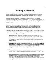 Writing Summaries Columbia University School Of Social Work Summary Writing Social Work Columbia University