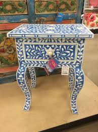 Small Accent Table From Homegoods For Drink And Book Next To Sofa In Your Office Responsible Bone In Refurbished Furniture Small Accent Tables Furniture Decor