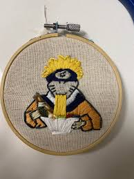 Our designs are made by professionals using the wilcom software. I Made An Embroidery Of Naruto For A Friend Of Mine What Do You Think Anime