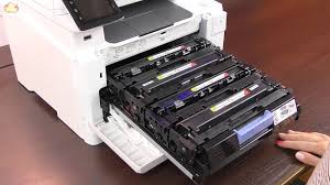 Картриджи, чернила, тонер и снпч. Drukarka Hp Color Laserjet Pro Mfp M277 Dw Jak Wymienic Toner I Drtusz Pl Youtube