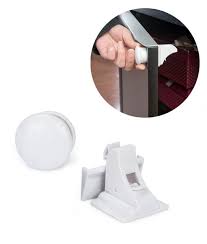 These baby safety latches no drill are the perfect no drill door latch for your child's safety. Safety Magnetic Cabinet Locks No Drilling Required Not Sold In Stores