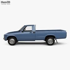 3d Model Of Toyota Hilux Regular Cab 1978 In 2020 Toyota Hilux Toyota Regular Cab